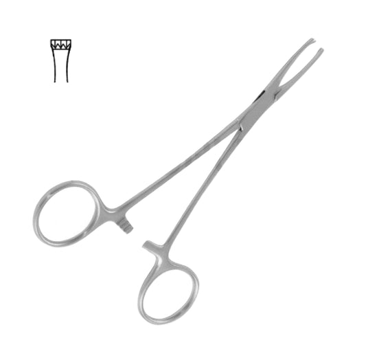 Allis Darmgewebezange – 4x3 Zähne – Chirurgisches Instrument – ​​Edelstahl
