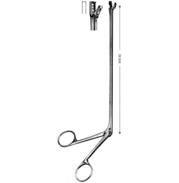 Kevorkian Biopsy Forceps – 24 cm, Surgical Stainless Steel, Gynecology Instrument