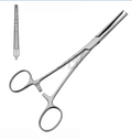 KOCHER-DELICATE ARTERIAL CLAMP STRAIGHT 1X2 TEETH 14.0CM