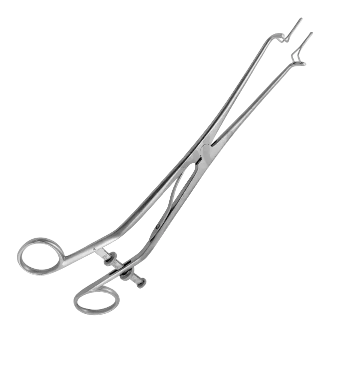 KOGAN endospeculum with scaled lock and fixing screw, width 6x23mm, 24.5 cm