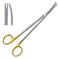 METZENBAUM SCISSORS WITH CARBIDE INSERTS, CURVED ST-ST