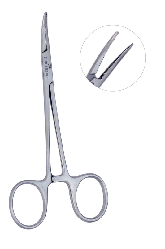 Mosquito hemostatische tang – gebogen – roestvrij staal chirurgisch instrument