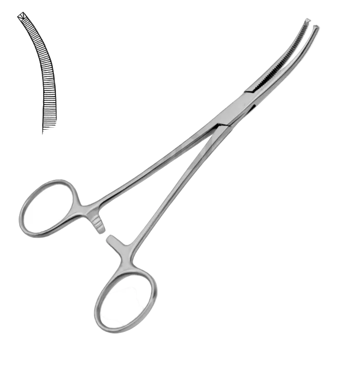 OCHSNER-KOCHER ARTERY CLAMP STRAIGHT 22.0CM