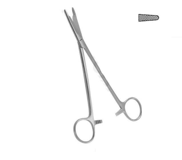 OLSEN-HEGAR NEEDLE HOLDER SCISSORS 14.0CM