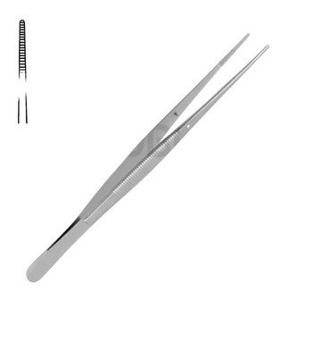 POTTS-SMITH ANATOMIC TWEEZERS STRAIGHT 21.0CM
