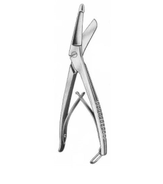 Gipsschere mit gezahnter Klingenverriegelung (Gipsschneider) - 20,0 cm