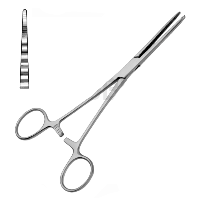ROCHESTER-PEAN ARTERY CLAMP CURVED 14.0CM