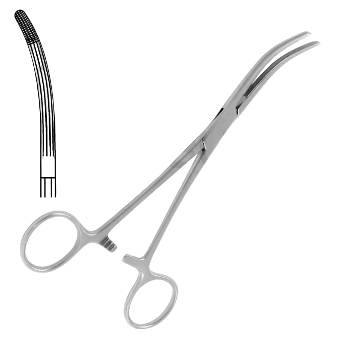 ROCHESTER CARMALT ARTERY CLAMP CURVED 16.0CM