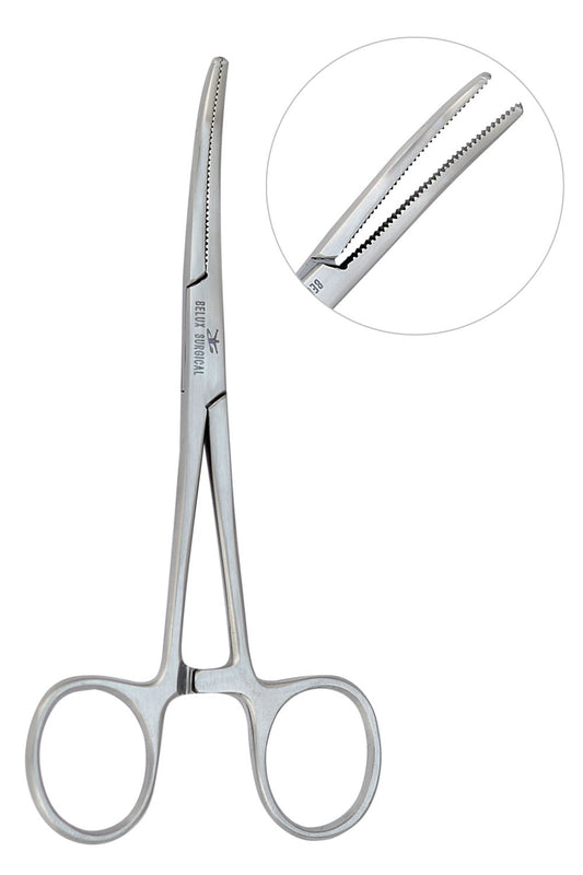 CRILE-RANKIN ARTERY FORCEPS CURVED 16,0CM