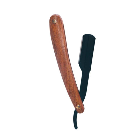 Set Open Razor inkl. Ersatzklingen – Jatoba Holz / Matt Schwarz 