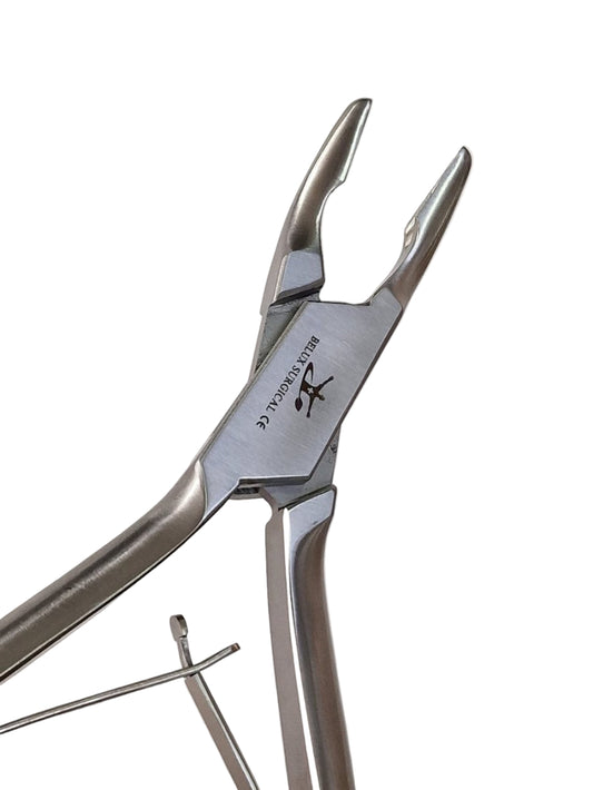 Zahnärztliche Knochenschneidezange Friedman 14 cm – Zum Schneiden von Knochengewebe (Friedman Rongeurs)