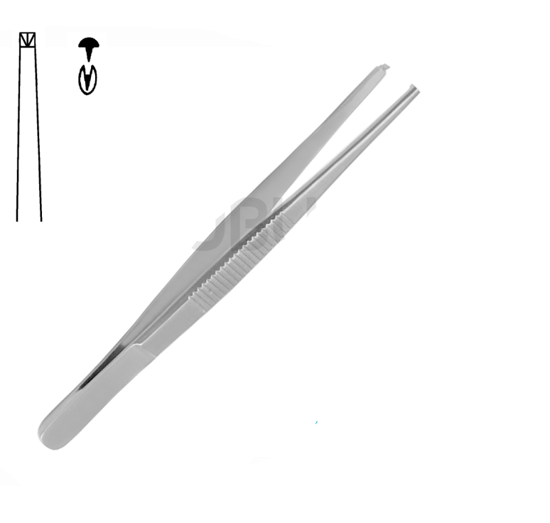 SURGERY TENDERS STANDARD STRAIGHT 1X2 TEETH 18.0CM