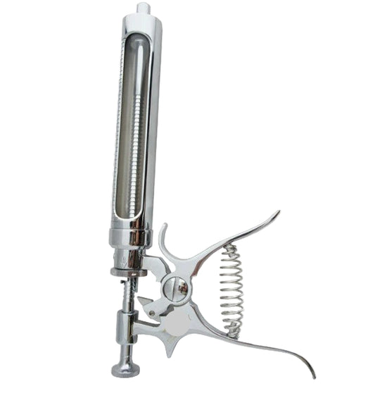 Revolver Syringe – Veterinary Instrument | Stainless Steel | 50 ml / 30 ml