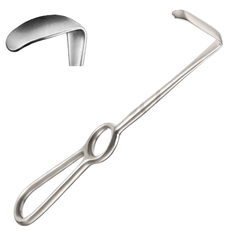 Langenbeck Wound Hook with Grid Handle – Stainless Steel Retractor
