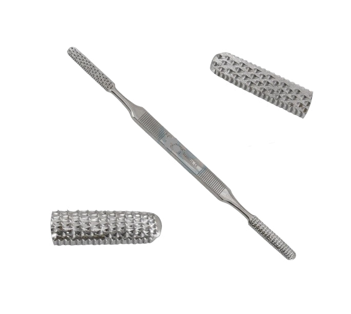 Double Ended Rasp Bell Fomon Rasp – Double-Ended – Stainless Steel