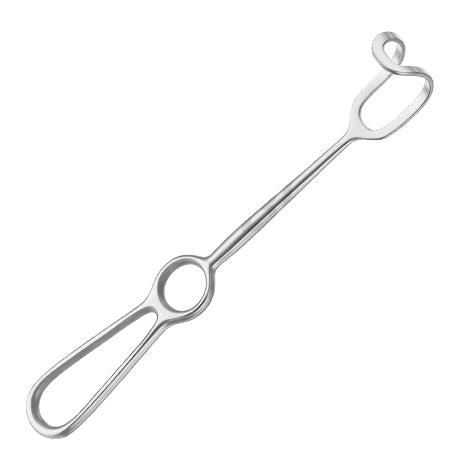 MIDDELDORPF Wound Hook with Grid Handle – 23.5 cm