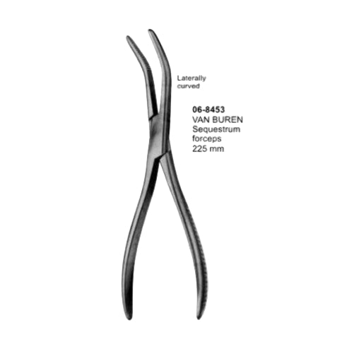 Van Buren Sequestrum Bone Holding Forceps – 22.5 cm
