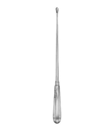 RECAMIER uterine curette sharp and rigid  3mm 31cm