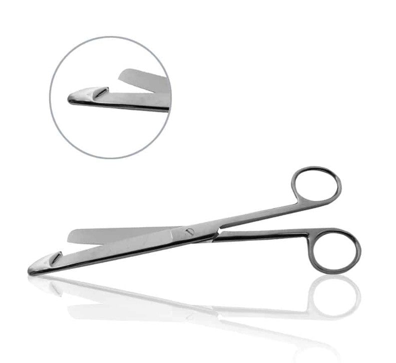Enterotomy Scissors – 21 cm Surgical Intestinal Scissors – Stainless Steel Instrument