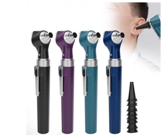 Anatomy of an Otoscope – Educational Medical Diagram