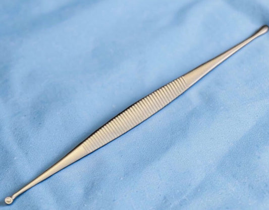 Williger Curette – Double Sharp Spoon – 13 cm – Stainless Steel – Surgical Bone Curette – Reusable