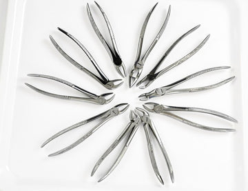 Dental Extraction Forceps for Adults – Set of 10 – Stainless Steel