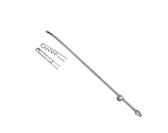 Novak Endometriumkürette – Edelstahl, Größen 1 mm / 2 mm / 3 mm / 4 mm