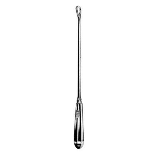 RECAMIER uterine curette sharp and rigid  3mm 31cm
