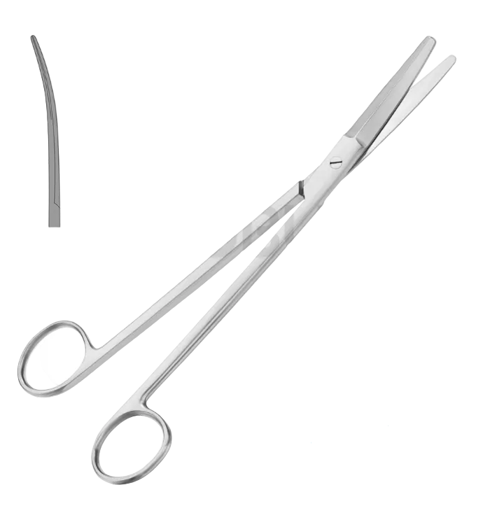 GORNEY DISASSEMBLING SCISSORS, STRAIGHT & CURVED 18.50 cm