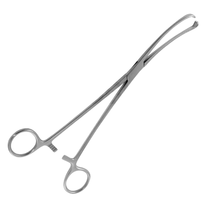 TEALE curved hook pliers, 3x4 teeth, 18 cm