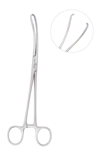TEALE Tenaculum Forcep gebogen 3x4 tanden 23 cm