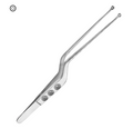 Tumor tweezers spoon 3mm diameter 22.0cm