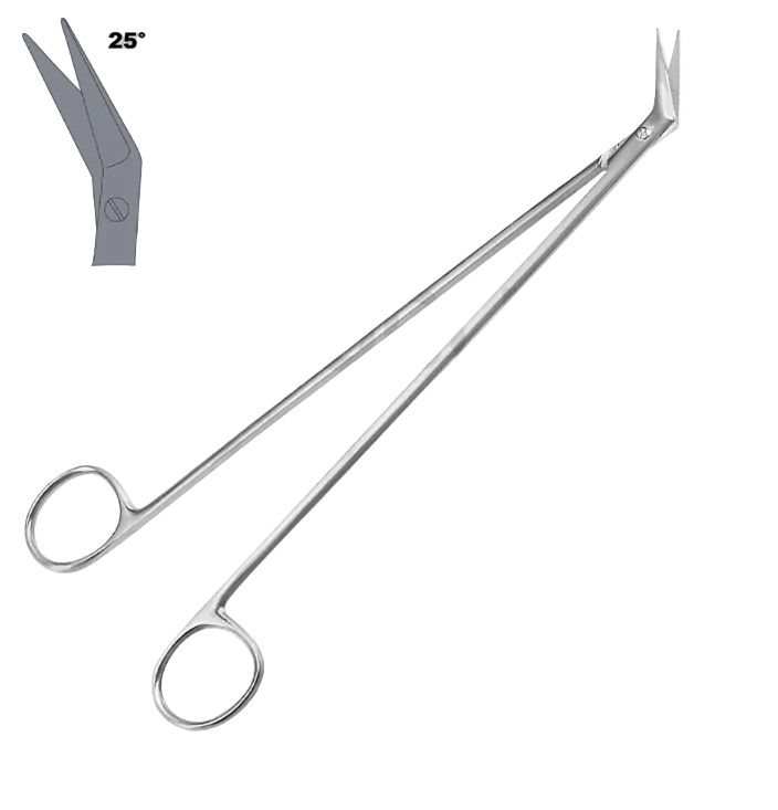 VESSEL SCISSORS 25° 19.0CM