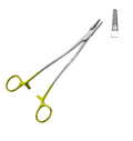 WERTHEIM NEEDLE HOLDER WITH CARBIDE INSERTS S-CURVED 20.0CM