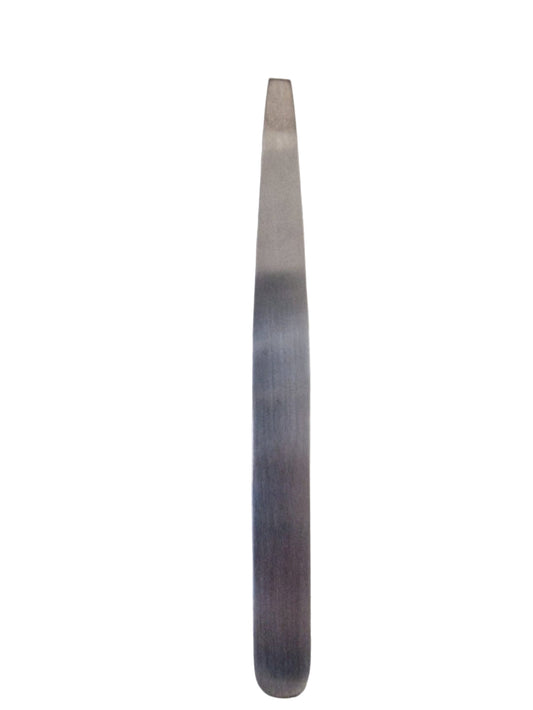 Pincet met schuine punt – roestvrij staal – precisiegreep – 9 cm
