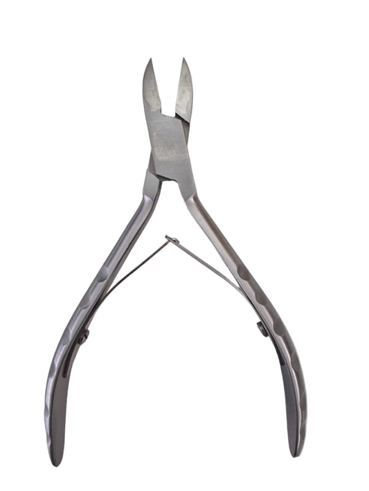 Professionele nagelknipper – gebogen en rechte bek, 12,5 cm