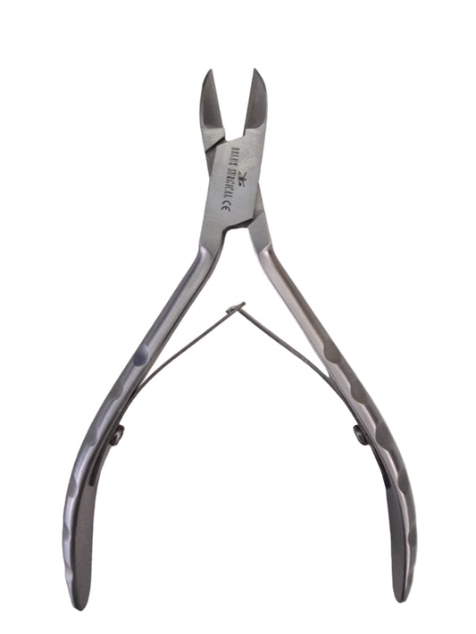 Professionele nagelknipper – gebogen en rechte bek, 12,5 cm