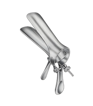 Cusco Vaginal Speculum – Long Broad Beak, Self-Retaining Stainless Steel