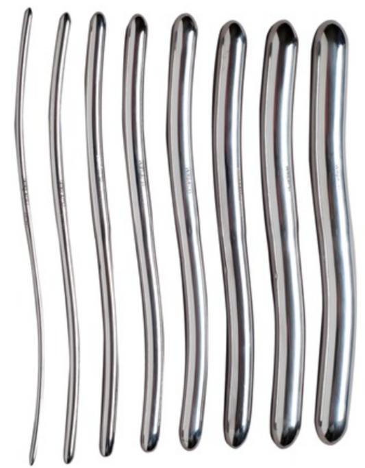Hegar Uterus Dilatator – Chirurgisch roestvrij staal, Gynaecologische Instrumentenset van 8
