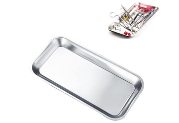 Universal Surgical Instrument Tray – Stainless Steel 302 – Multiple Sizes