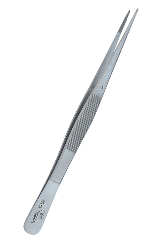 Iris anatomische pincet – 10 cm, roestvrij staal, chirurgische kwaliteit