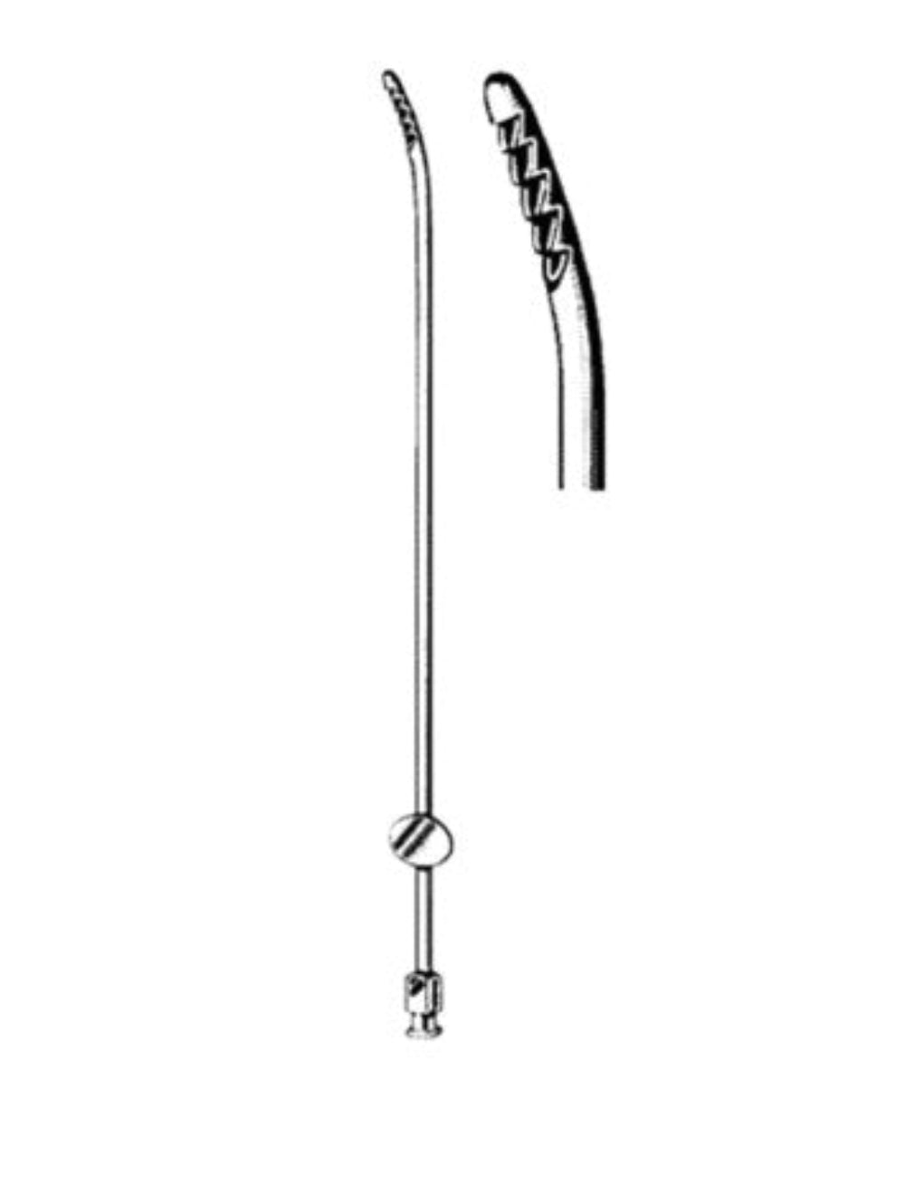 Novak Endometrial Curette – Stainless Steel, Sizes 1mm / 2mm / 3mm / 4mm