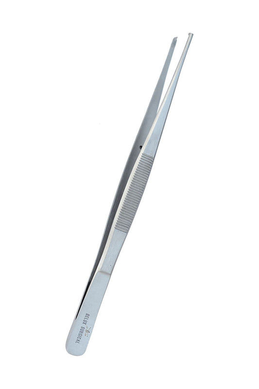 POTTS-SMITH TISSUE FORCEPS STRAIGHT 1 X 2 TEETH