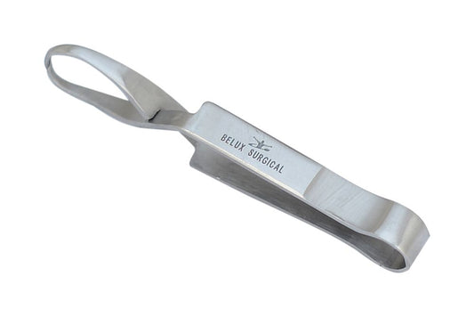 Schaedel Chirurgische Handtuchklemme – Cross-Action-Pinzette mit scharfer Spitze