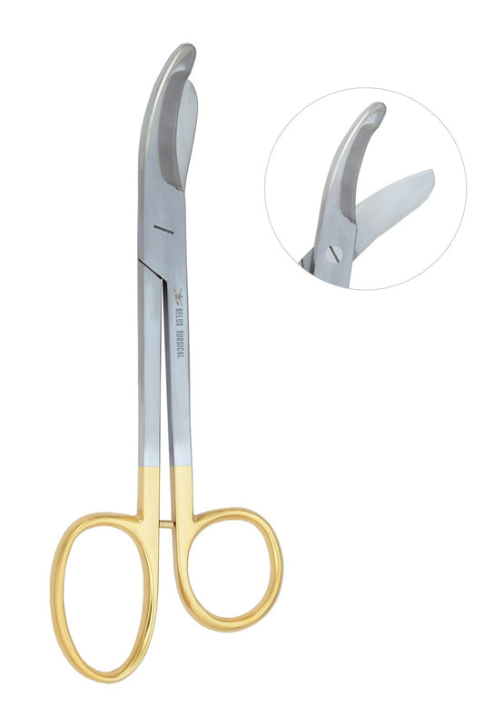 Bruns Gipsschaar TC 24cm – Chirurgische Gipsschaar – Wolfraamcarbide inzetstukken