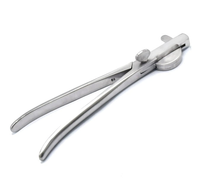 Verboczy Veterinary Castration Emasculator – Stainless Steel, 27 cm