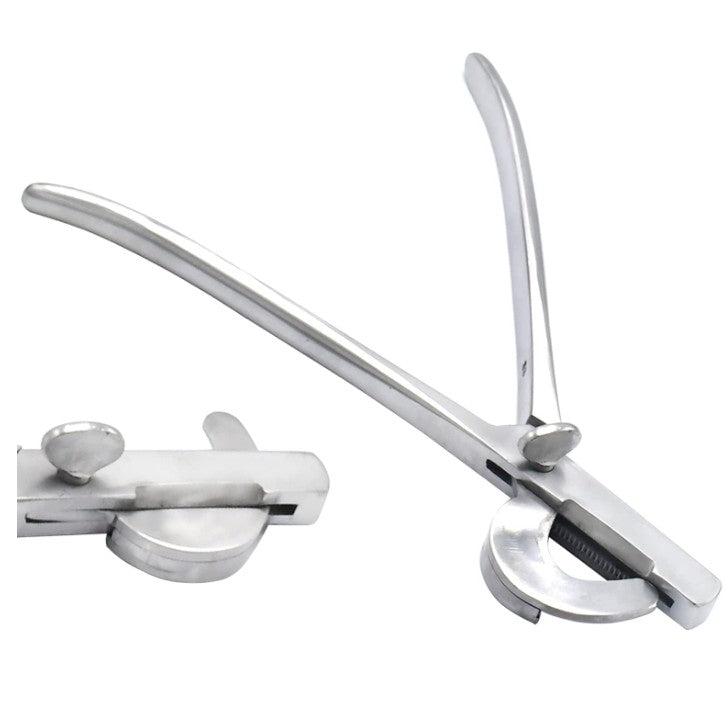 Verboczy Veterinary Castration Emasculator – Stainless Steel, 27 cm